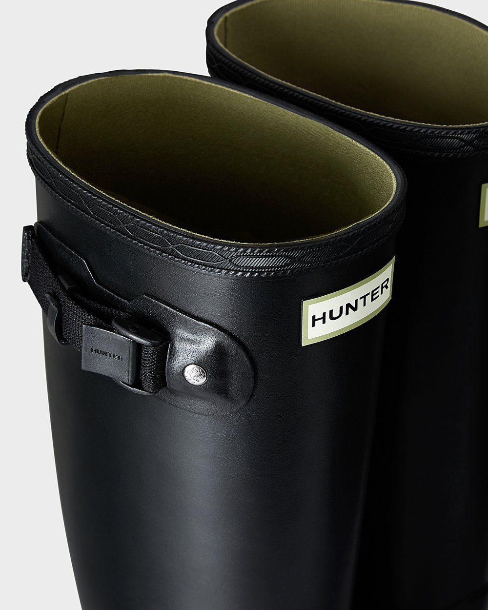 Galochas Altas Hunter Feminina Pretas - Norris Field - 52DWPIFGU